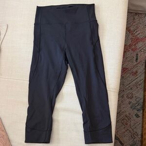 lululemon Black crop Leggings